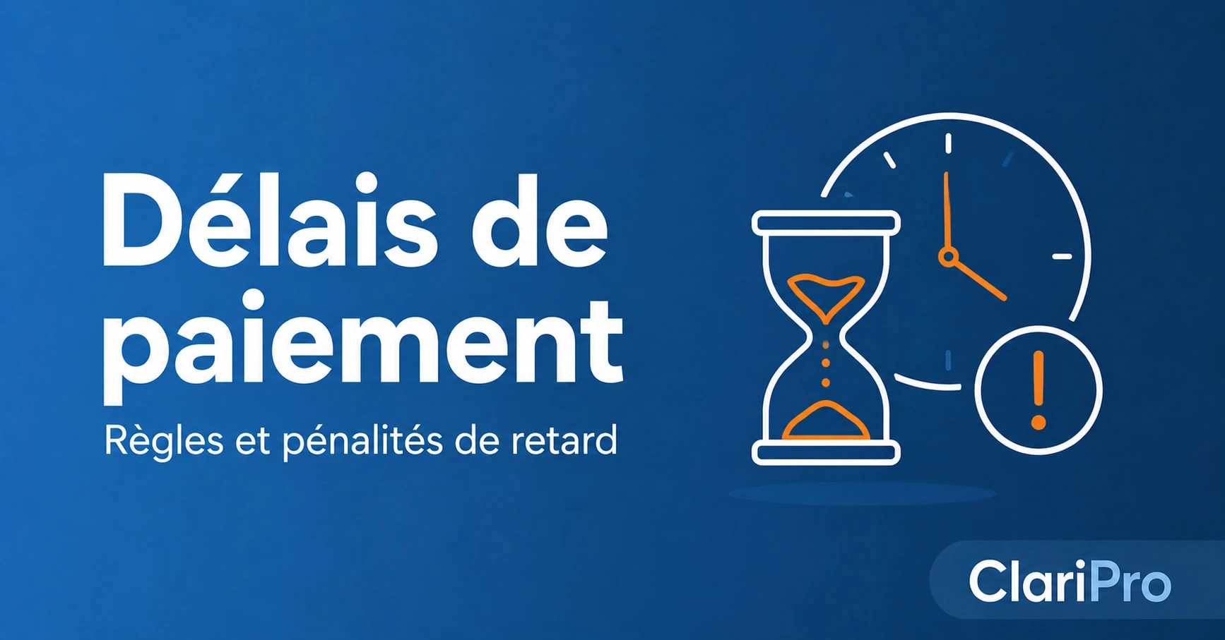 Délais de paiement et pénalités de retard pour un auto-entrepreneur