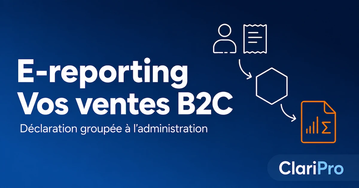 E-reporting : la déclaration des ventes B2C à l'administration fiscale pour les micro-entreprises